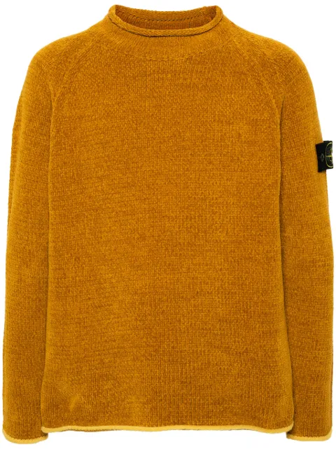 Stone Island Compass-badge wool blend jumper