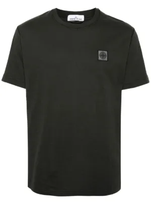 Stone Island コンパスパッチ Tシャツ | ブルー | FARFETCH JP