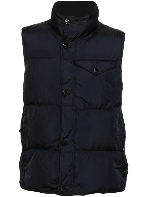 Mens stone island gilet sale best sale