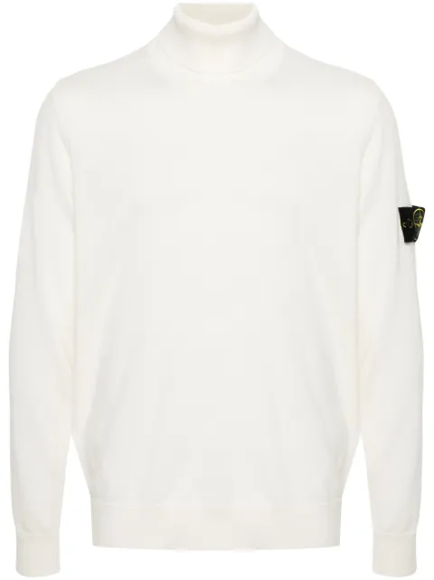 Stone Island Compass-badge wool jumper