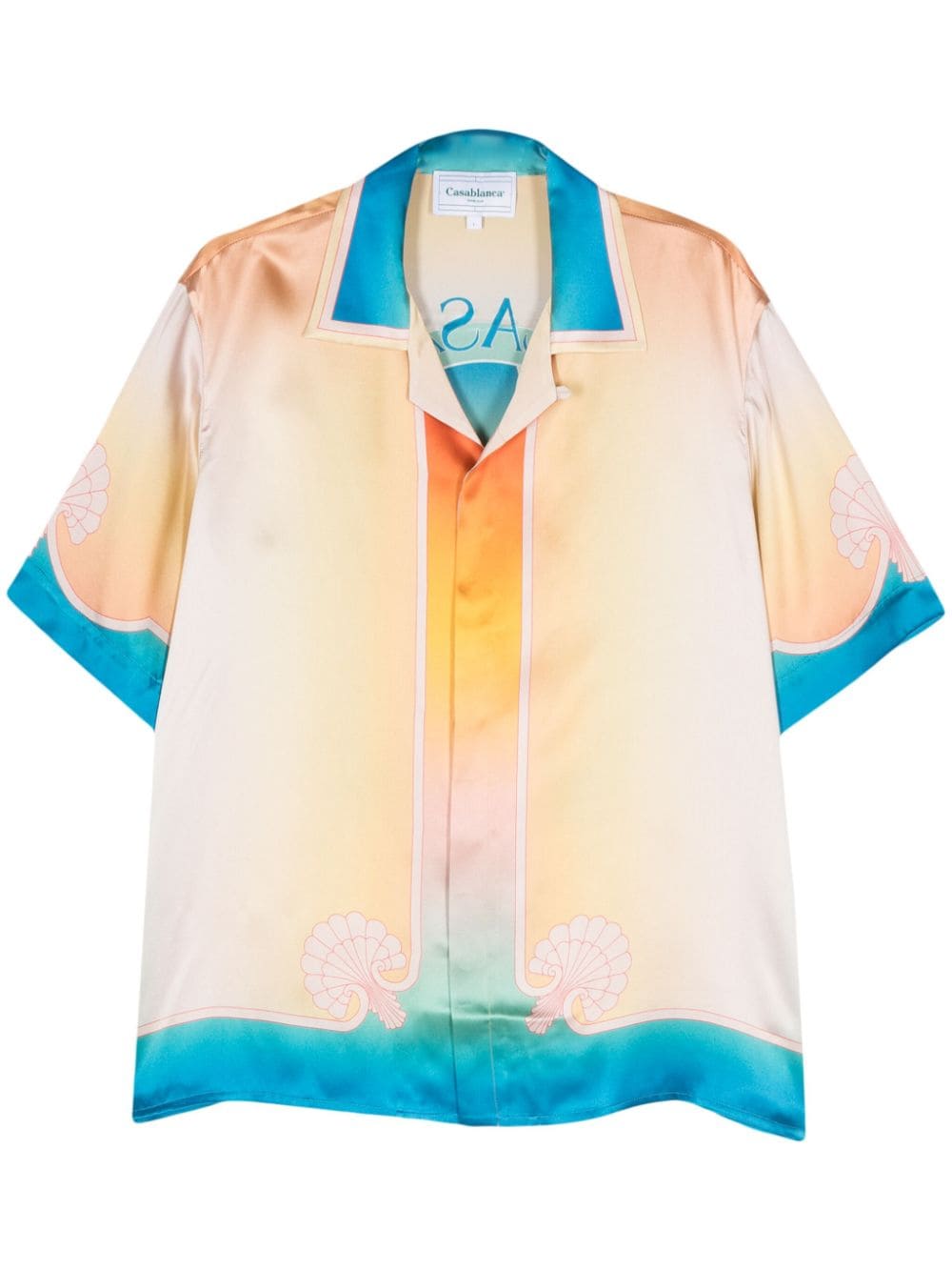 Casablanca Camicia L'Arch Colore - Blu