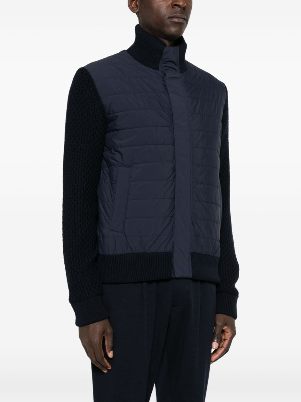 HERNO PADDED-PANELS JACKET 