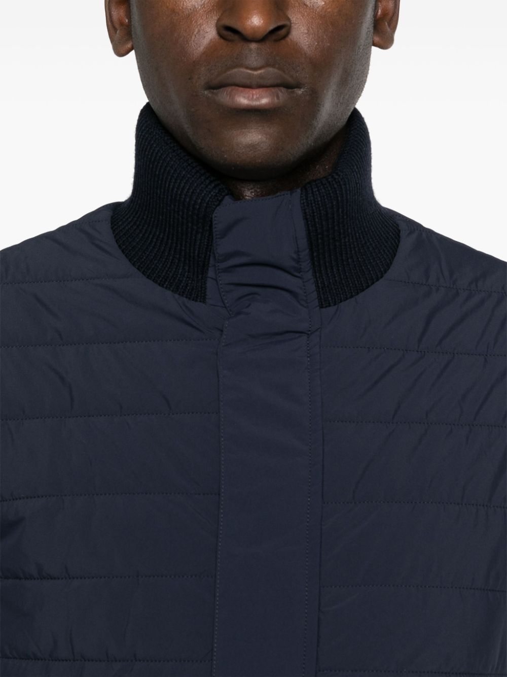 HERNO PADDED-PANELS JACKET 