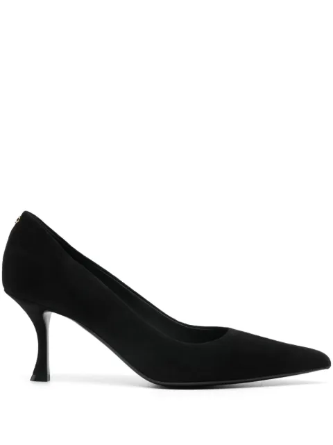 Ferragamo 55mm suede pumps
