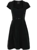Givenchy 4G-bow taffeta mini dress - Black