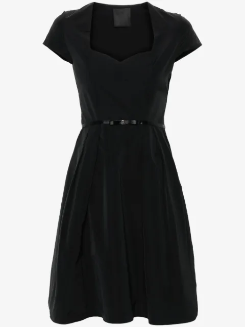 Givenchy 4G-bow taffeta mini dress