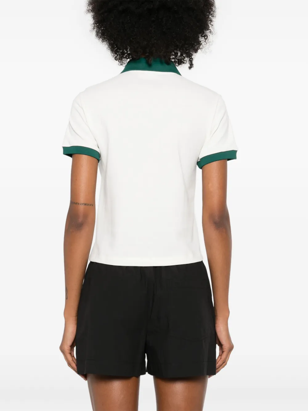 adidas Cropped poloshirt Wit