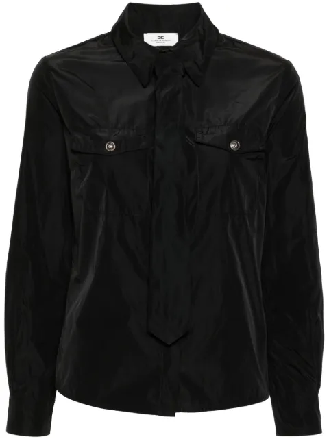 Elisabetta Franchi detachable-tie shirt