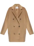 Max Mara Rebus double-breasted coat - Brown