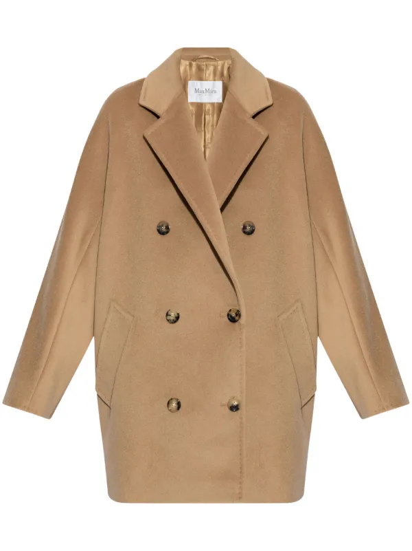 コート MAX MARA REBUS MADAME COAT Max Mara Rebus ダブルコート | ブラウン | FARFETCH JP