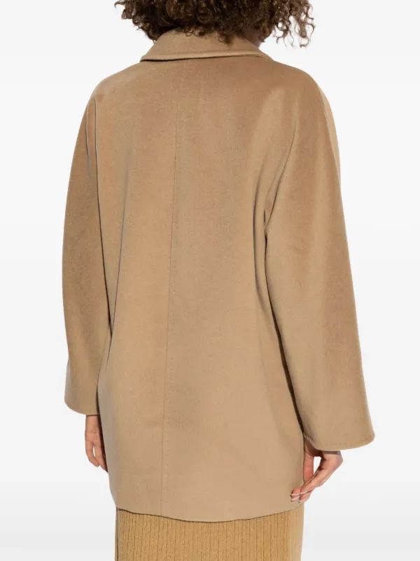 Max Mara Rebus ダブルコート | ブラウン | FARFETCH JP