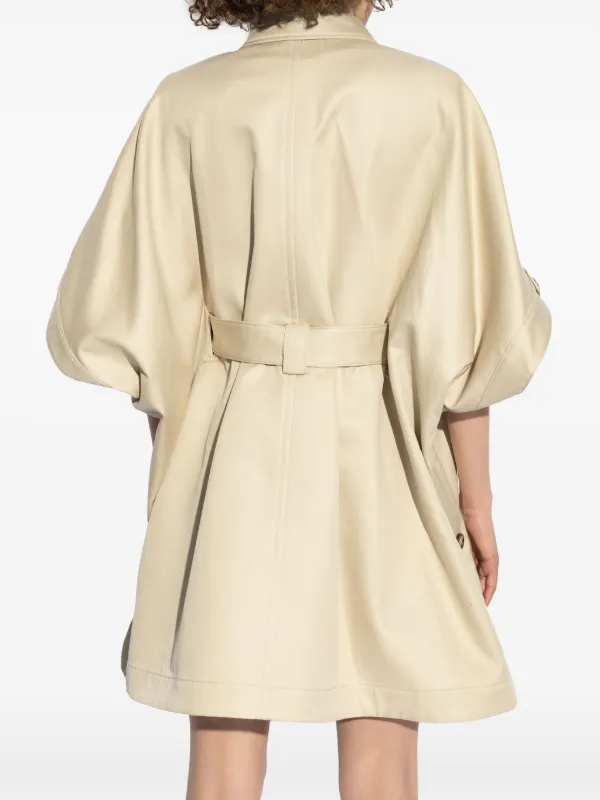 MAX MARA|JACKETS ( AGAPE (24736101 018 / 24736101600 01 Max Mara Agape Poncho Jacket | Neutrals | FARFETCH