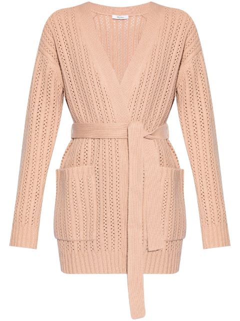 Max Mara perforated-knit cardigan Women