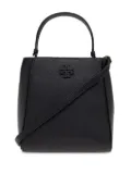 Tory Burch McGraw leather bucket bag - Black