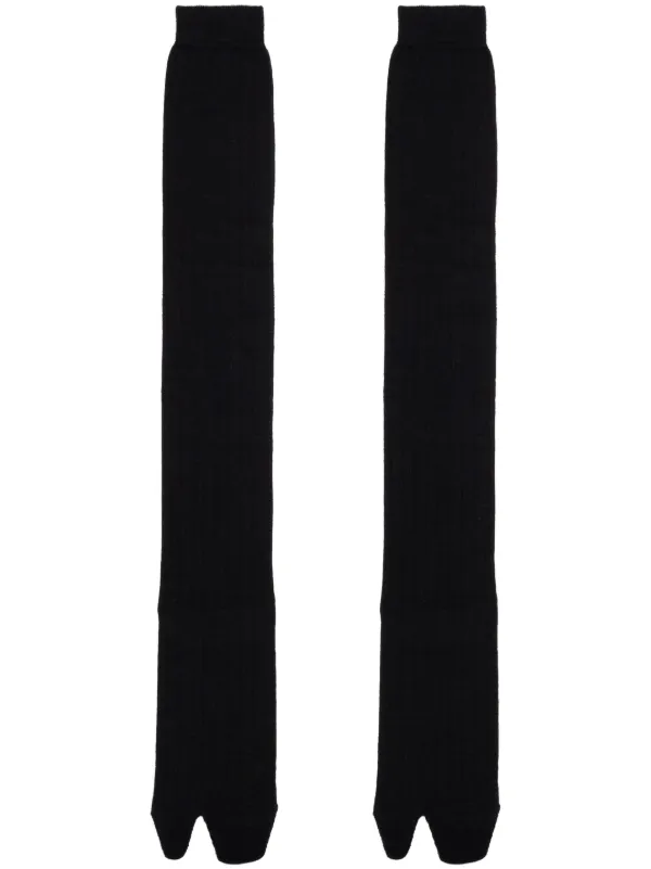 タイツ・ソックス Maison Margiela Maison Margiela Bootleg Socks Maison Margiela Black Bootleg Socks Maison Margiela