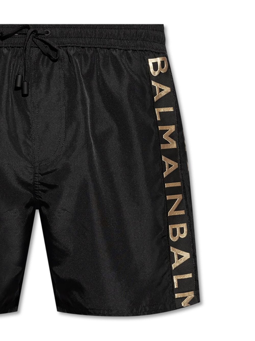 Balmain Zwembroek met logoprint - Zwart