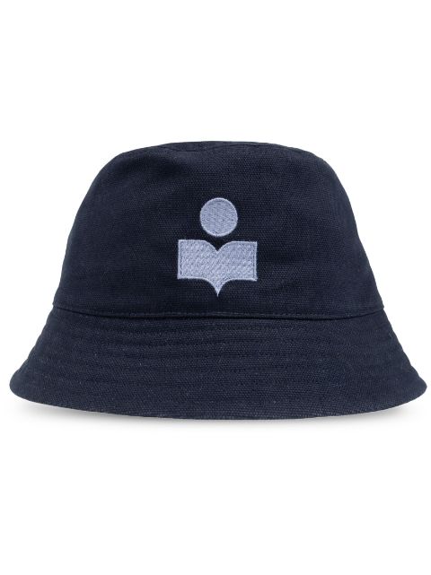 ISABEL MARANT Haley logo-embroidered bucket hat Women