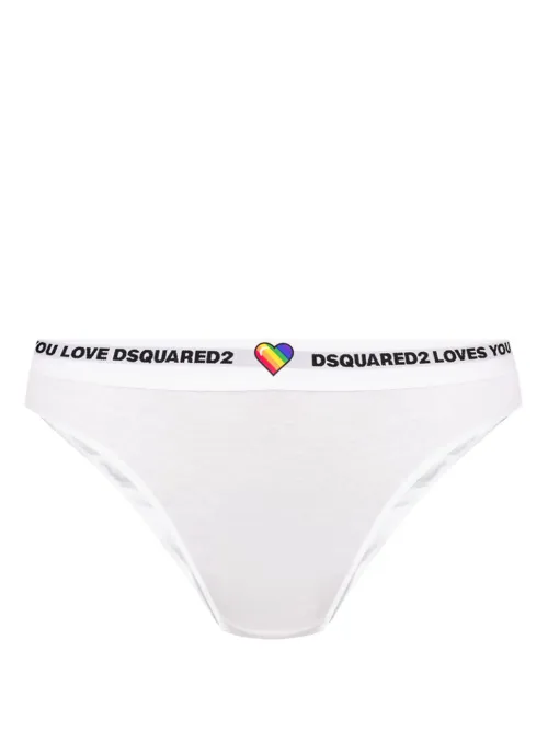 Slip à taille logo - DSQUARED2 - Modalova