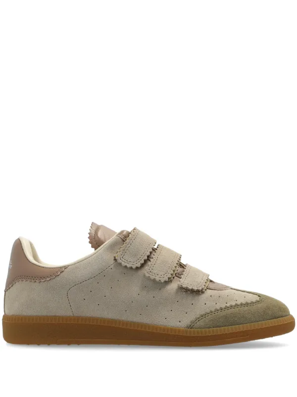 ISABEL MARANT Beth Suede Sneakers | Brown | FARFETCH