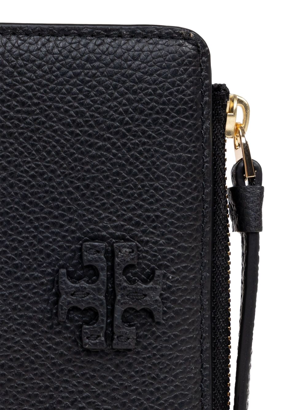 Tory Burch logo-patch leather wallet Women