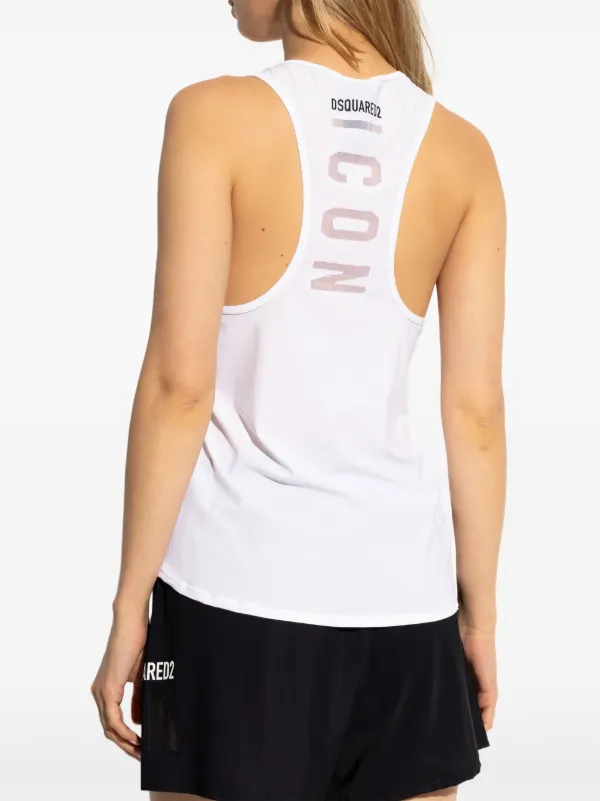 DSQUARED2 ノースリーブ トップ | ホワイト | FARFETCH JP