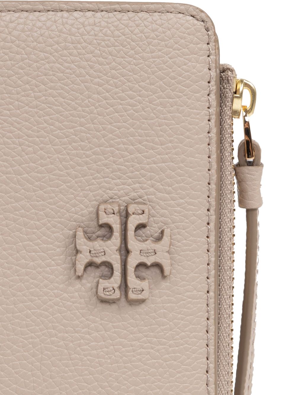 Tory Burch logo-patch leather wallet Women