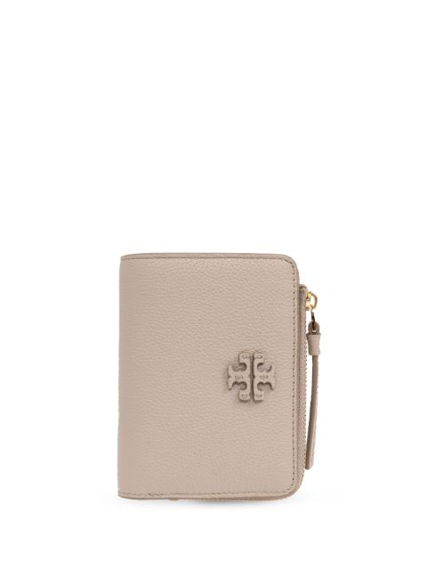 Tory Burch logo-patch leather wallet Women