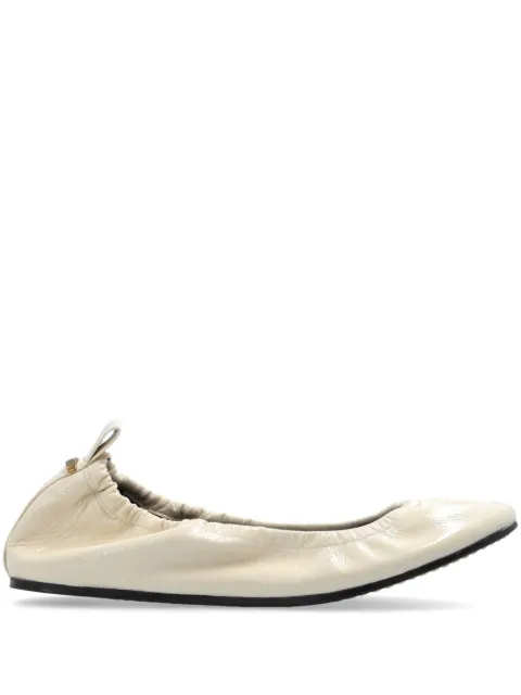 ISABEL MARANT Belna leather ballerina shoes