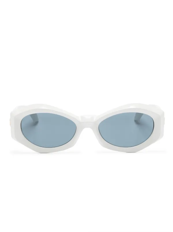【期間限定】FETICO×BLANC OVAL-FRAME SUNGLASSES BLANC OVAL TELEVISION-CUT GLASSES – FETICO Official Online Shop