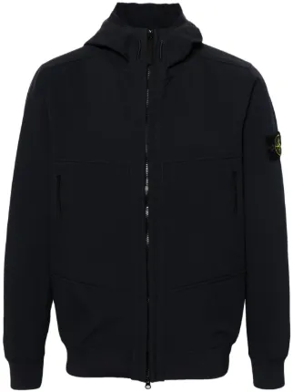 Stone  コンパスバッジ フーデッドジャケット Stone Island コンパスバッジ フーデッドジャケット | ブルー