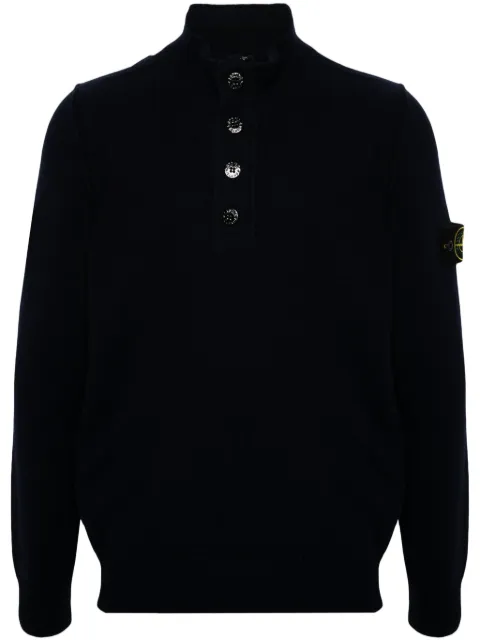 Stone Island suéter con motivo Compasscoat