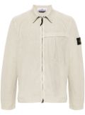 Stone Island organic cotton shirt jacket - Neutrals