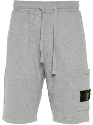 Stone Island コンパスバッジ ショートパンツ | グレー | FARFETCH JP