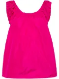 Molly Goddard gathered taffeta vest - Pink