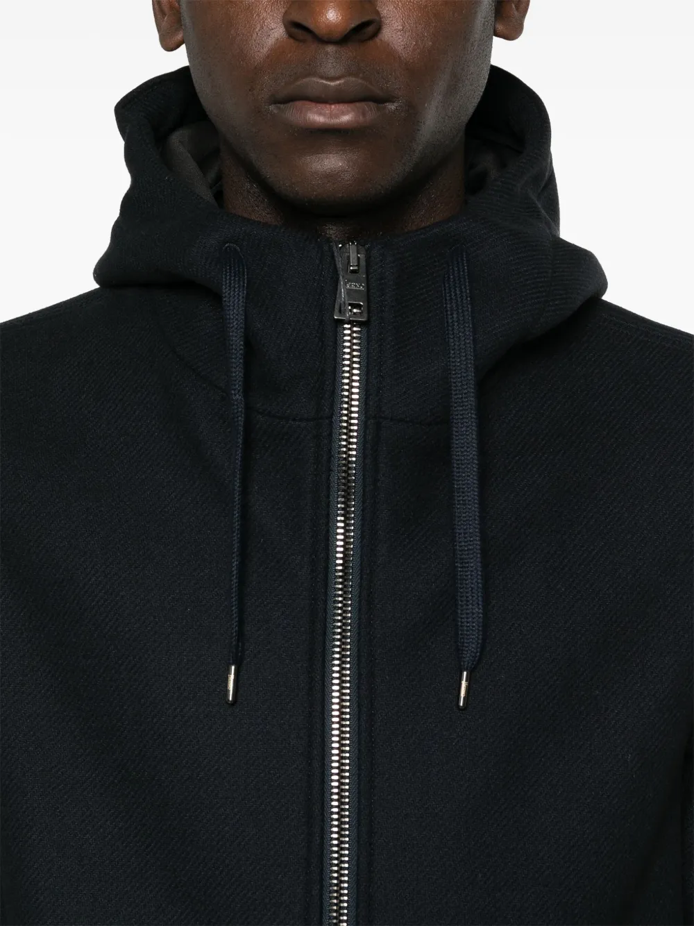 Herno Jas met capuchon Blauw