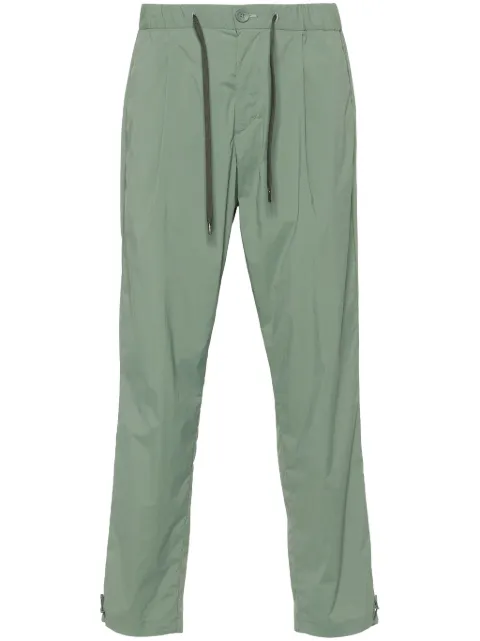 Herno drawstring straight-leg trousers