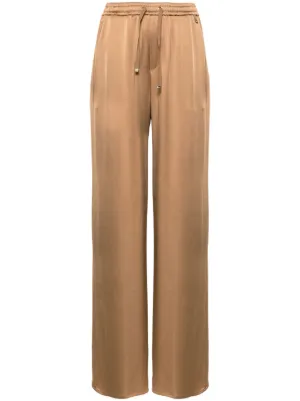 パンツ HERNO Women Straight Pants PT000099D 12483Z 1985 Beige Women's Trousers | Herno®