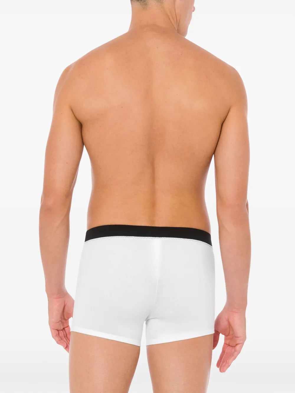 Moschino Boxershorts met logoprint Wit