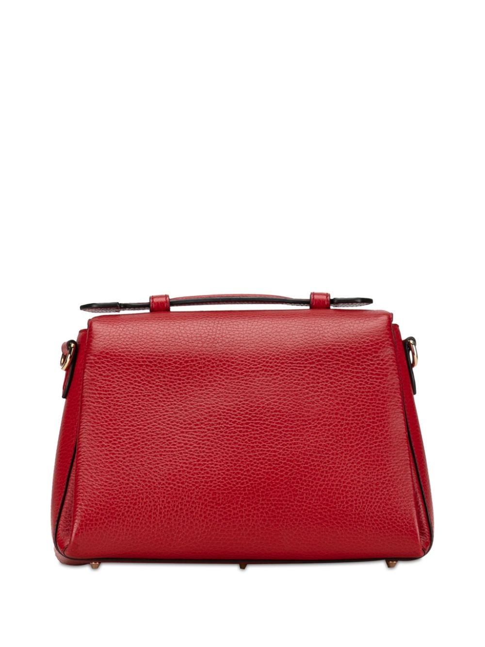 Gucci Pre-Owned 2016-2023 Small Dollar Calf Interlocking G satchel - Rood