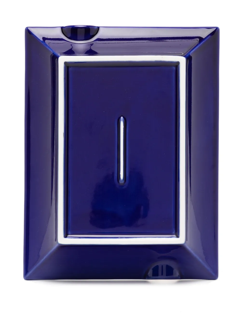 St Dupont X Partagás Porcelain Ashtray (22cm X 17cm) In Blue