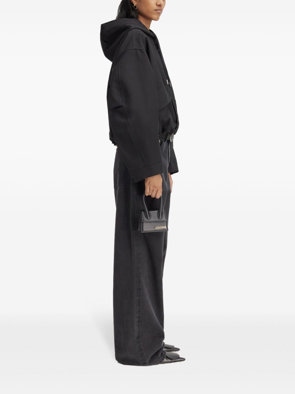 Jacquemus La Parka Courte Caraco Jacket | Black | FARFETCH