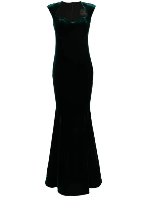 CRISTALLINI Monaco velvet dress 