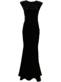 CRISTALLINI Monaco velvet dress - Black