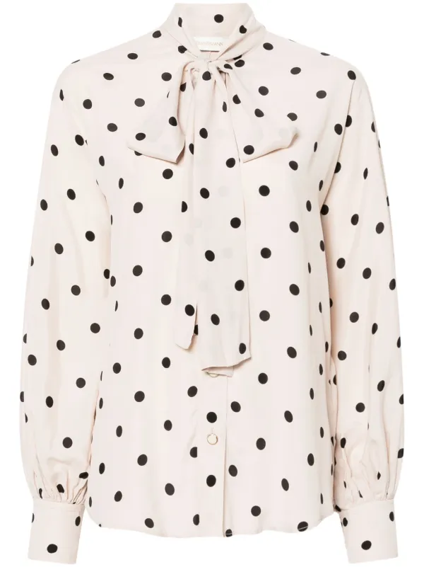 Zimmermann polka dot top best sale