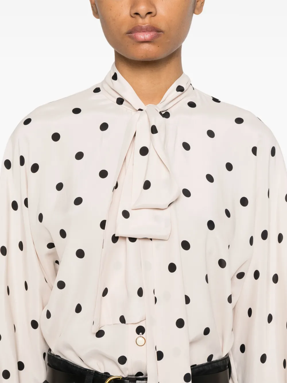 Lily | Polka Dot Print Shirt main image 1