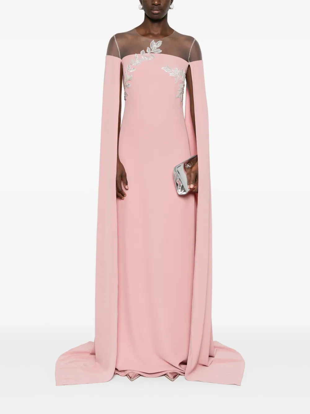 CRISTALLINI Kassandra maxi-jurk - Roze
