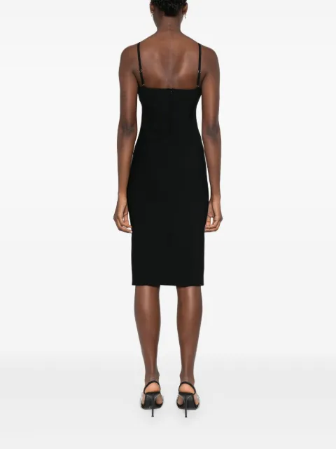 Blumarine bow-embellished midi dress A422A491A - 3