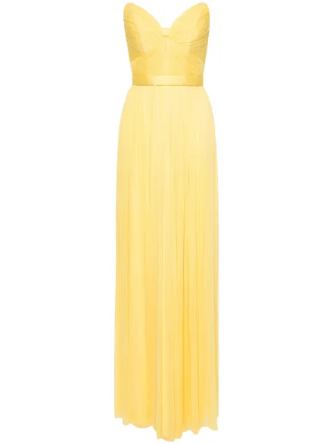 CRISTALLINI vestido de seda Pandora