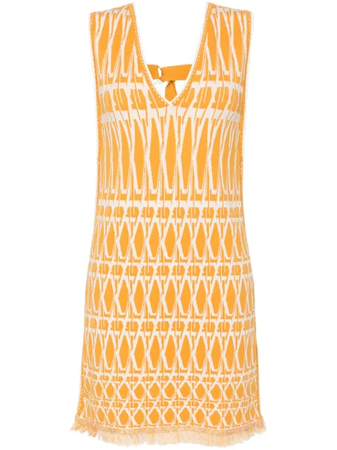 DVF Diane von Furstenberg Reilly knitted mini dress DVFDK1S001 - 0