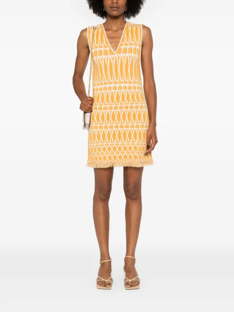 DVF Diane von Furstenberg Reilly knitted mini dress DVFDK1S001 - 1
